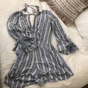 🤍 blue romper 💙